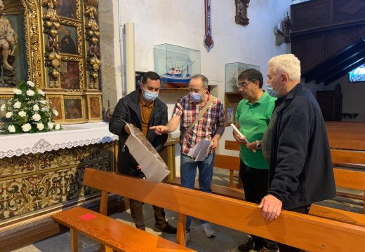 O Concello de Muxía retoma o proxecto de reconstrución do Altar Maior do Santuario da Virxe da Barca en coordinación coa igrexa